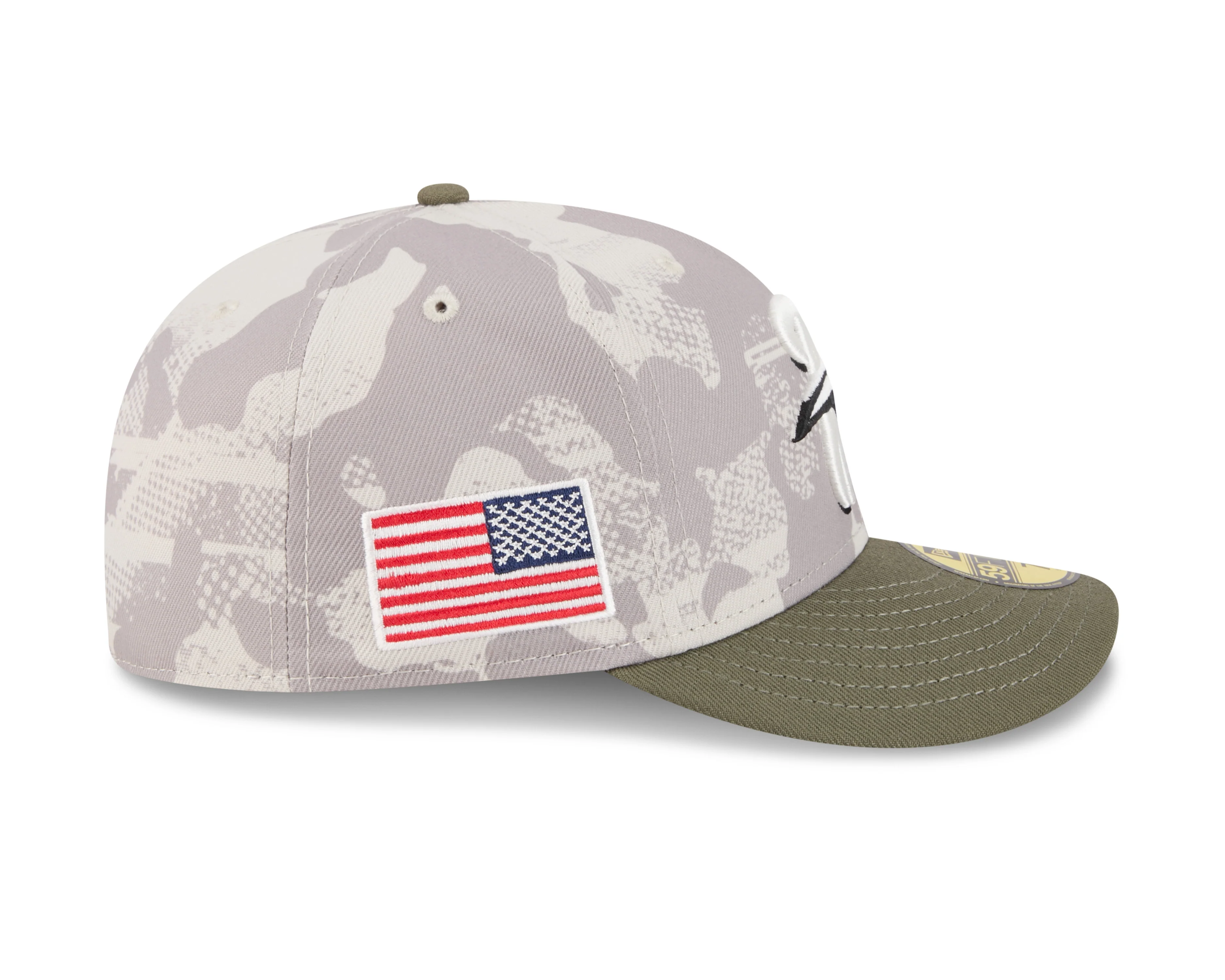 2025 New Era 59Fifty Armed Forces High Profile Hat - Image 3