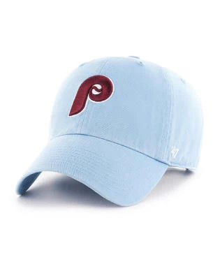 '47 Philadelphia Phillies Columbia Blue Throwback Clean Up