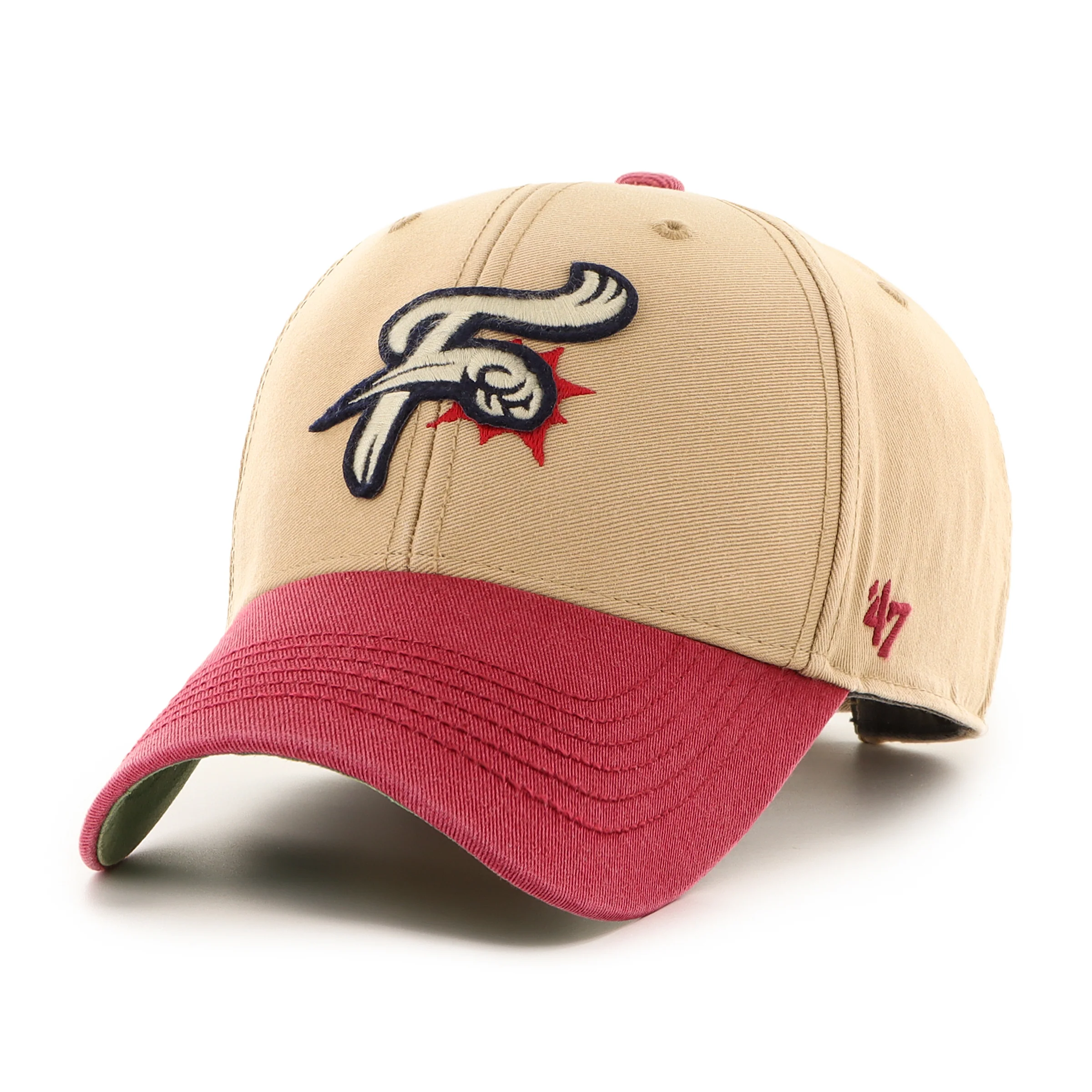 '47 MVP Reading Fightin Phils Khaki Dusted Sedgwick - Image 4