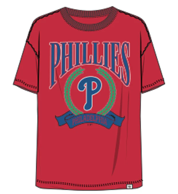 '47 Philadelphia Phillies Red Flaunt Tee