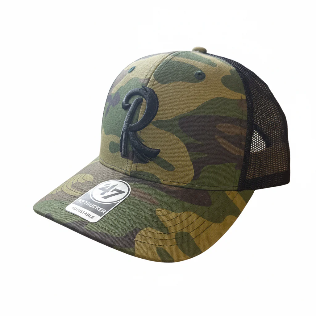 '47 Reading Fightin Phils Camo Trucker Hat