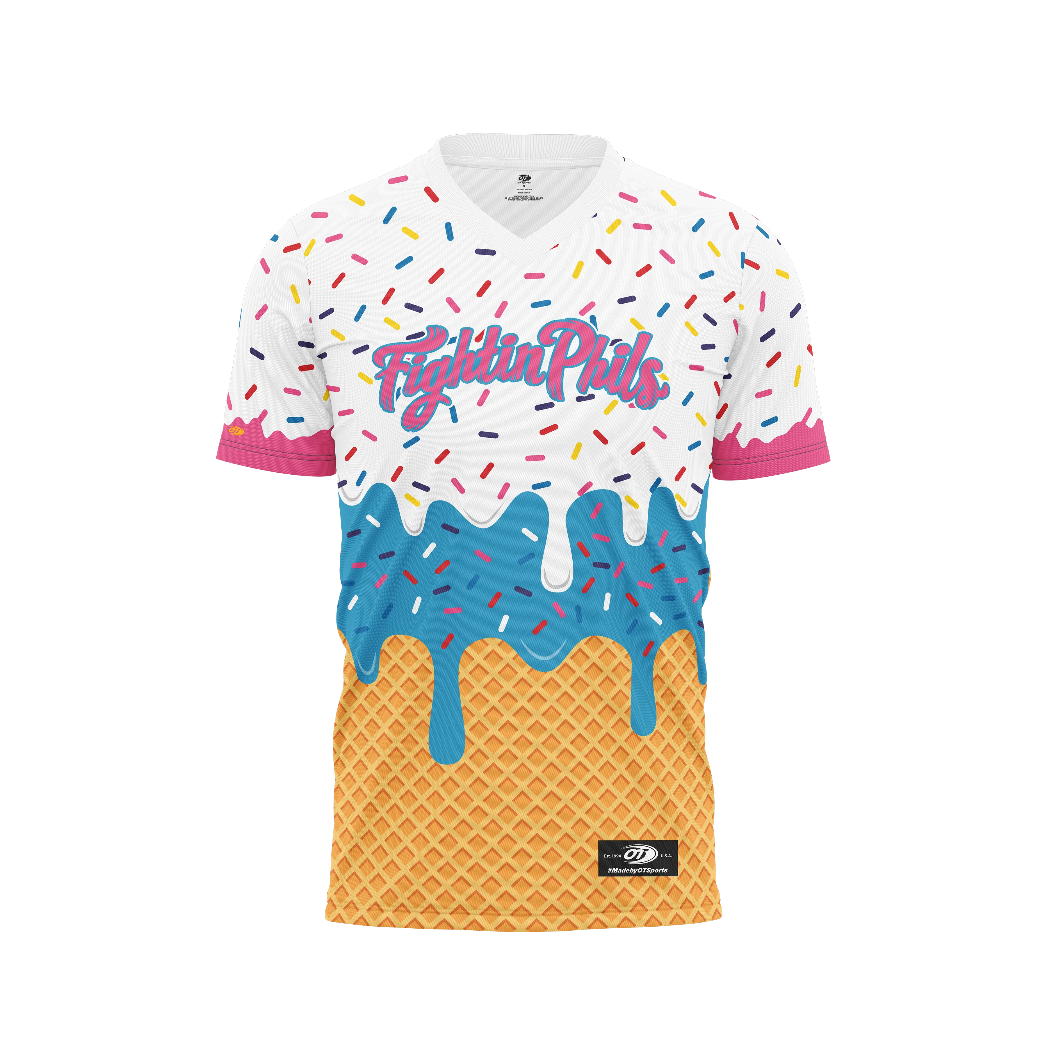 Adult Fightin Phils Ice Cream Jersey