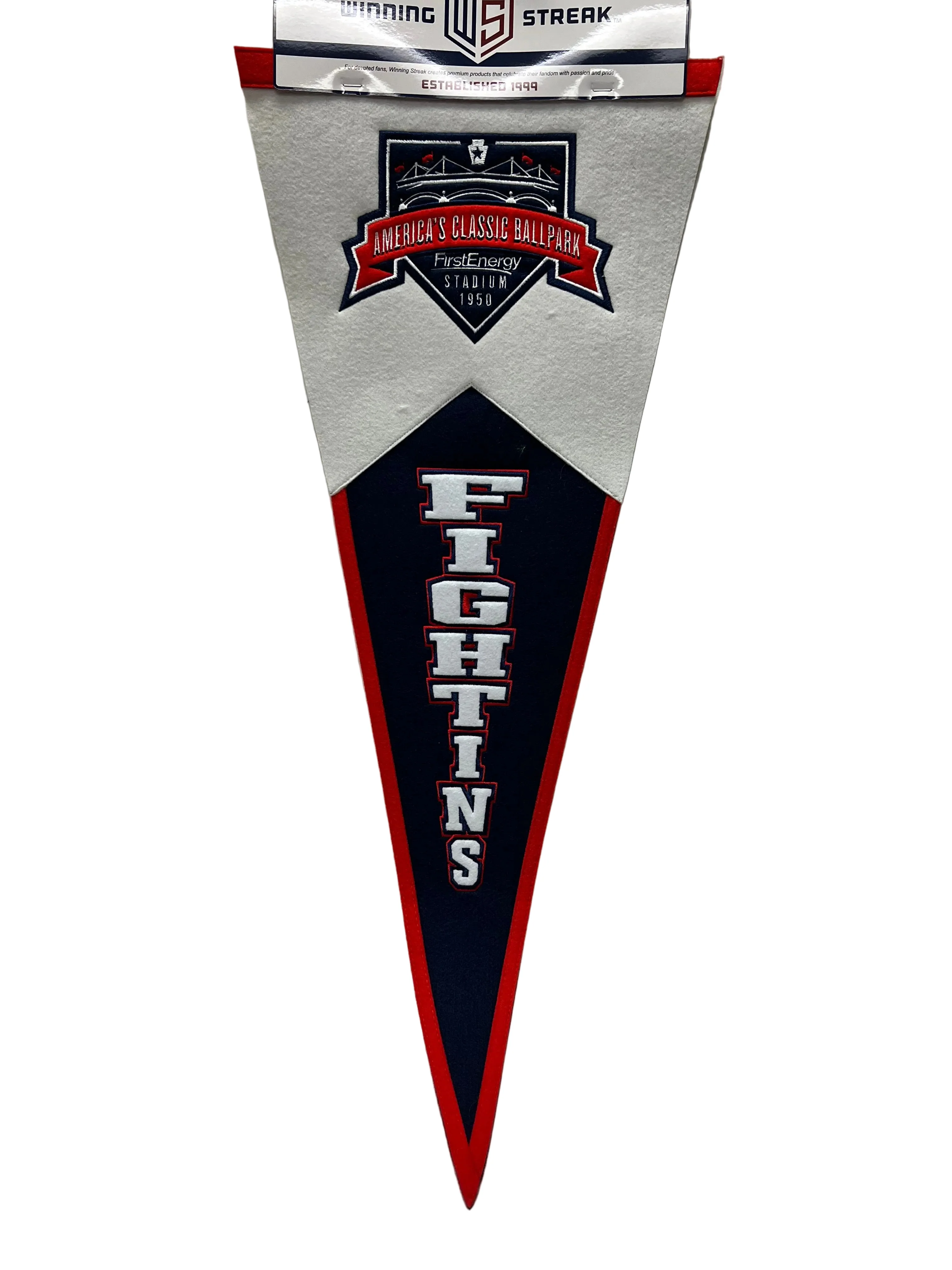 Felt America's Classic Ballpark Logo Pennant