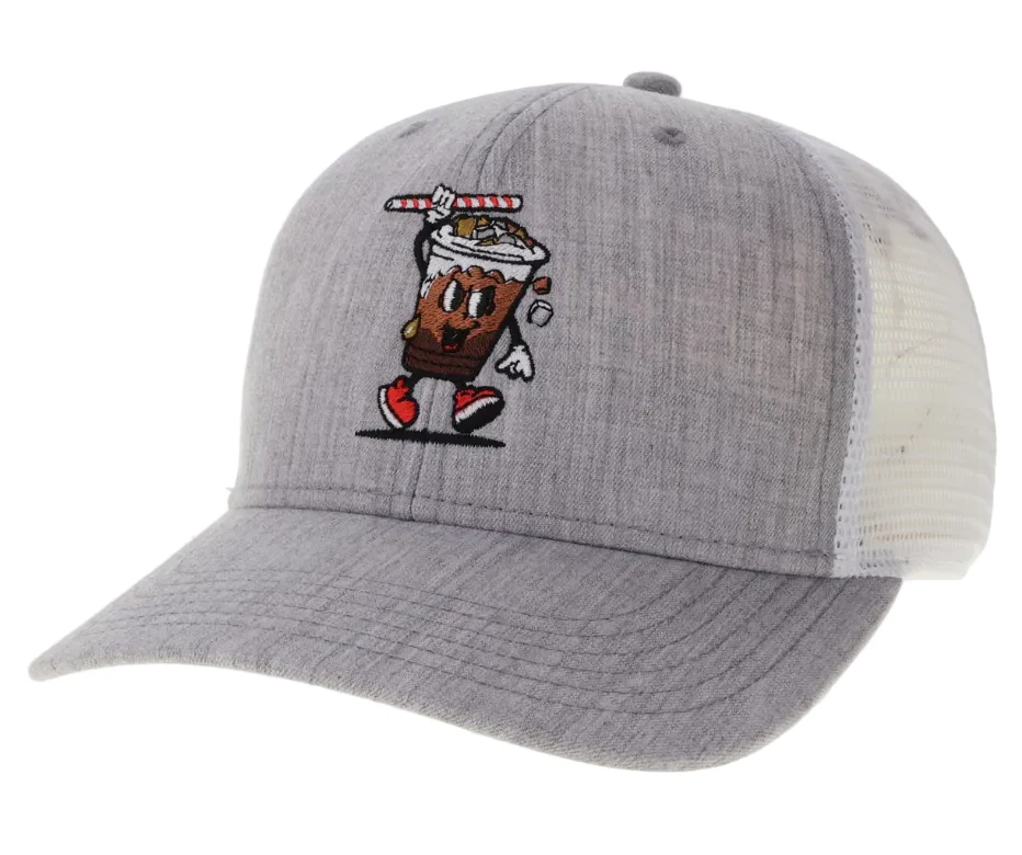 *Pre-Order* L2 Reading Iced Coffees Grey/White Trucker MPS Snapback Hat