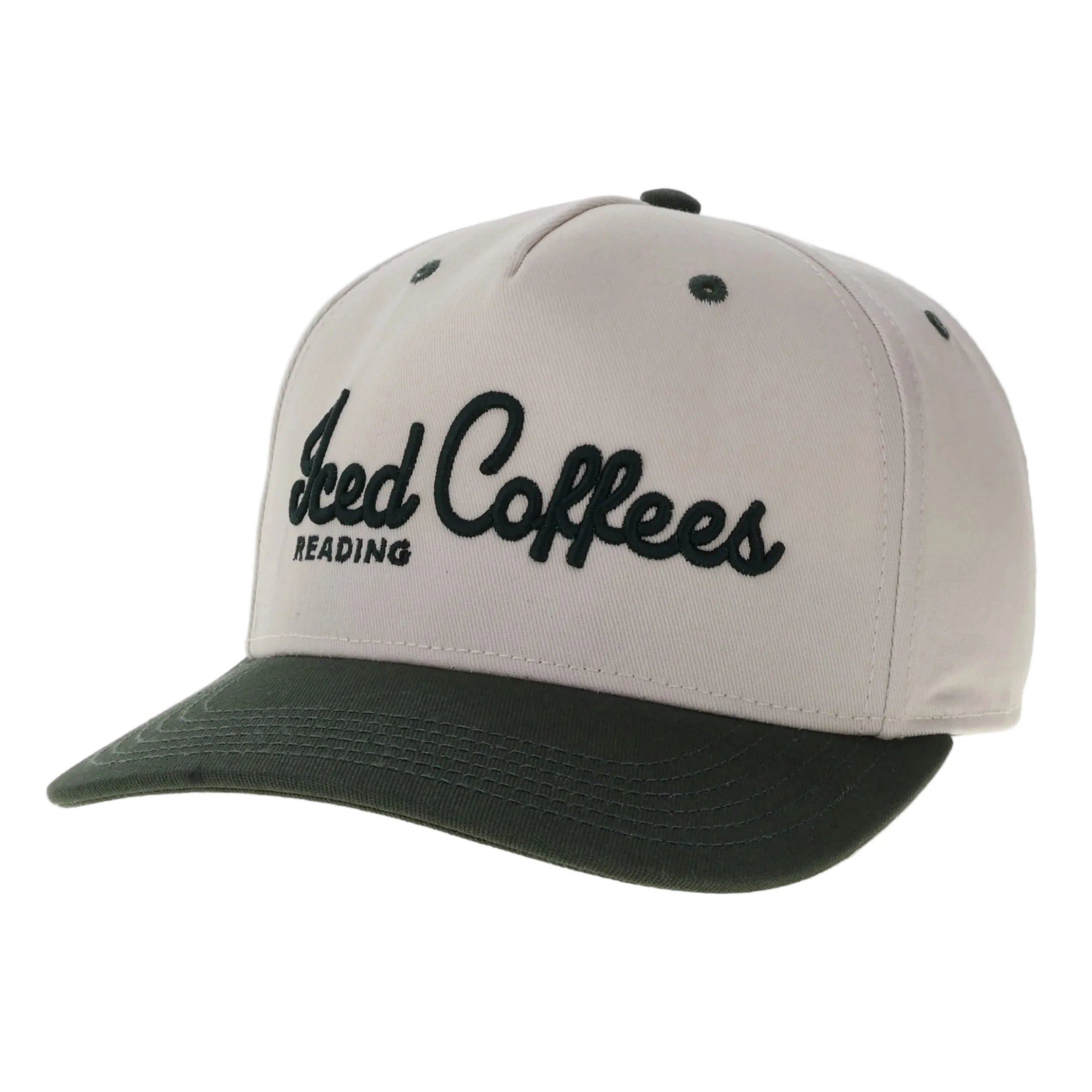*Pre-Order* L2 Reading Iced Coffees Heritage Stone/Dark Green Snapback Hat