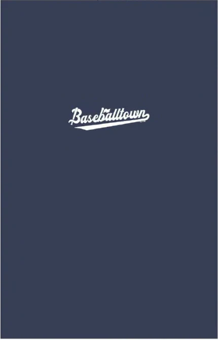 MV Sport Navy Baseballtown Pro-Weave Blanket