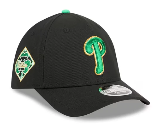 New Era 39Thirty M-Crown Philadelphia Phillies 2026 St. Patrick's Day Stretch Fit