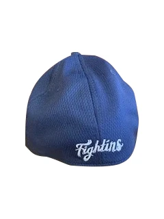 New Era 39Thirty Navy F-Fist BP Stretch Fit Diamond Tech Fabric Hat - Image 2