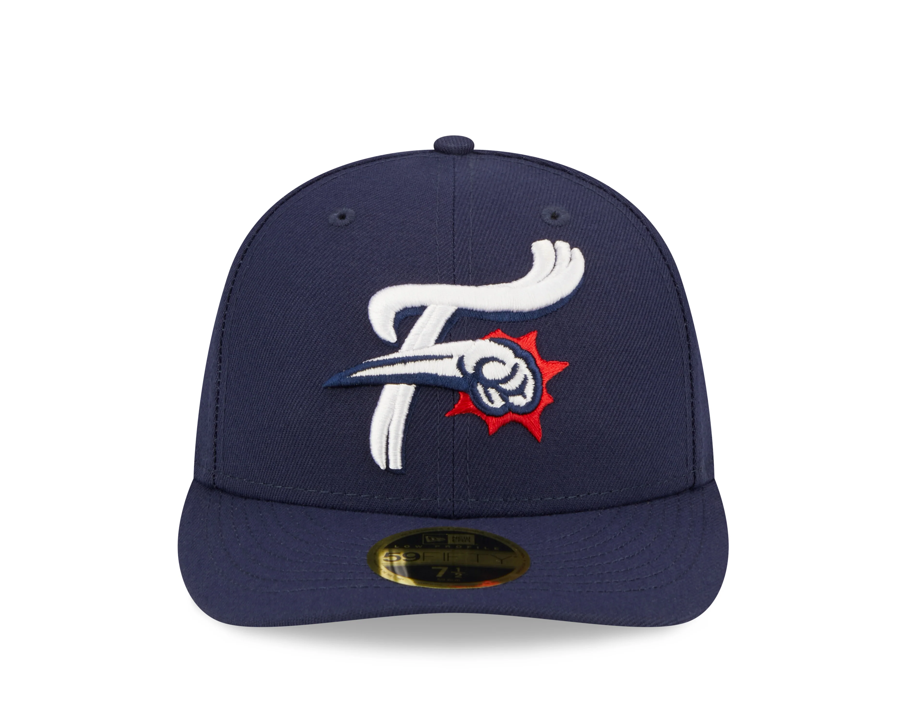 New Era 59Fifty Low Profile Reading Fightin Phils Home Navy F-Fist Hat - Image 3