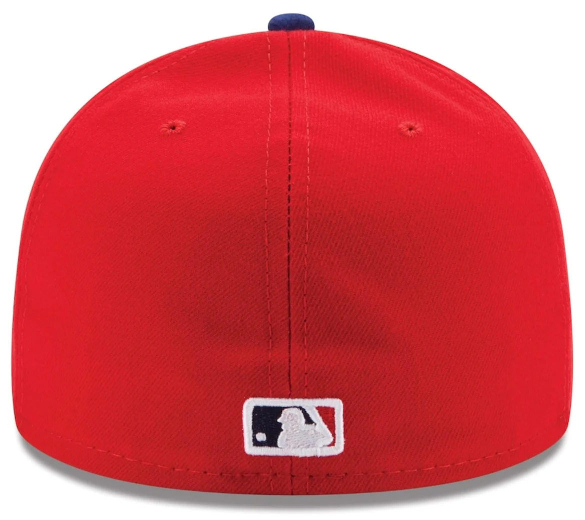 New Era 59FIFTY Philadelphia Phillies Red Game MLB Authentic Collection On-Field Hat - Image 4
