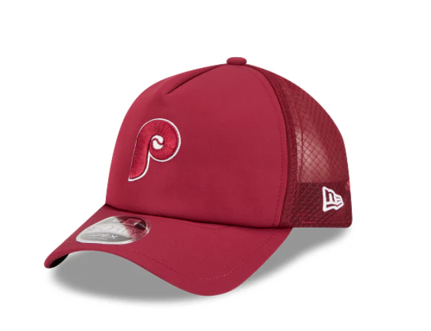 New Era 9Fourty APEX Philadelphia Phillies BP Maroon Throwback Snapback Hat