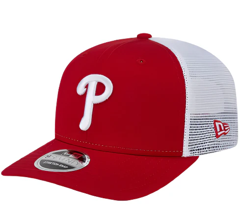New Era 9Seventy Stretch-Snap Philadelphia Phillies Red w/ White Mesh