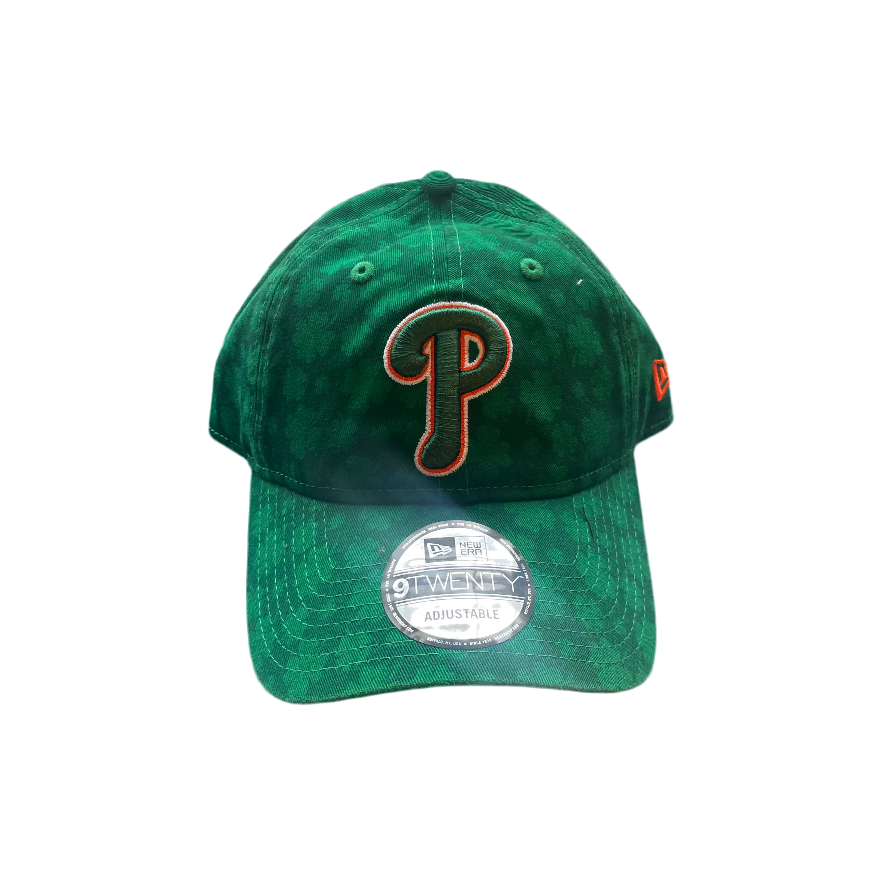 New Era - 9Twenty Adjustable Green St Pattys Philadelphia Phils Hat - Image 2