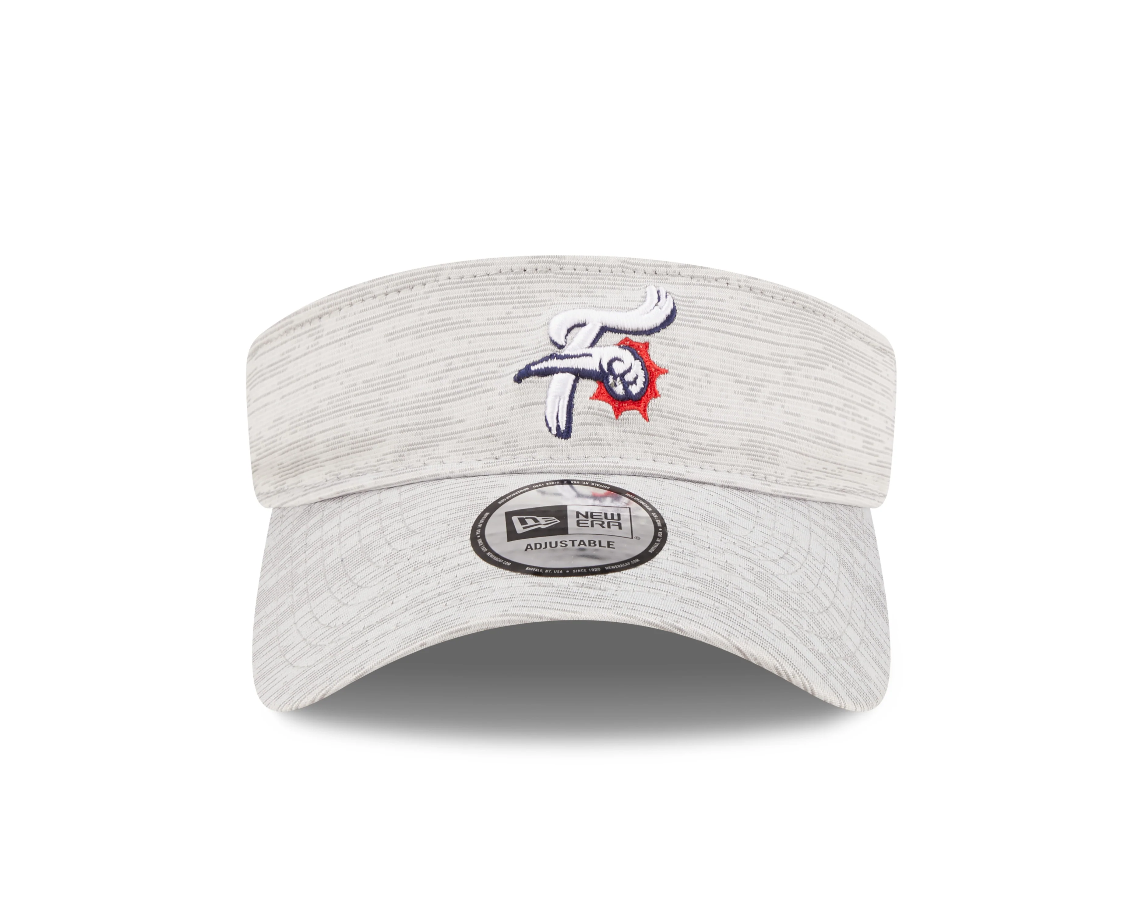 New Era Distinct Gray Adjustable Visor - Image 2