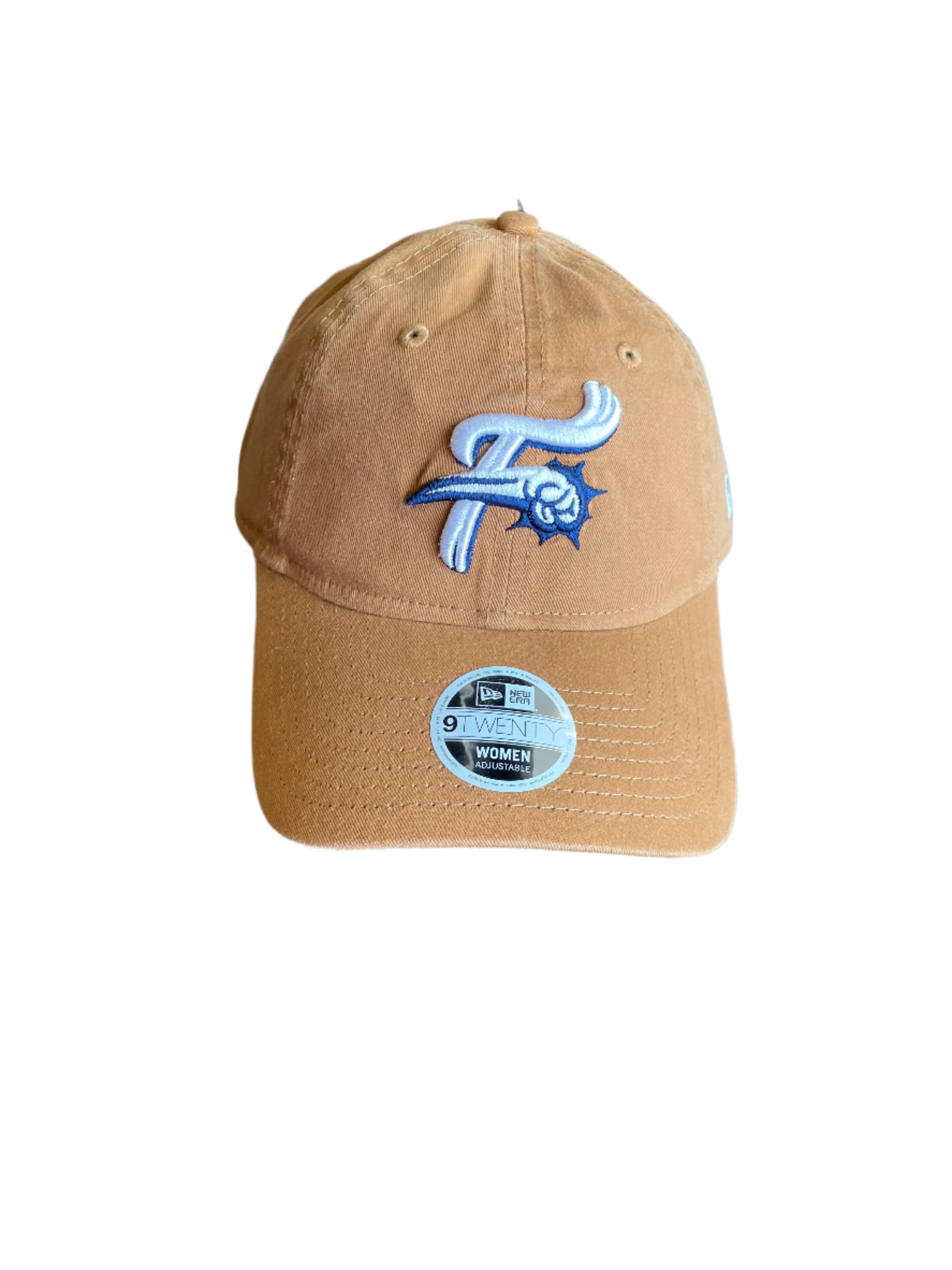 New Era womens 920 Brown F-Fist hat