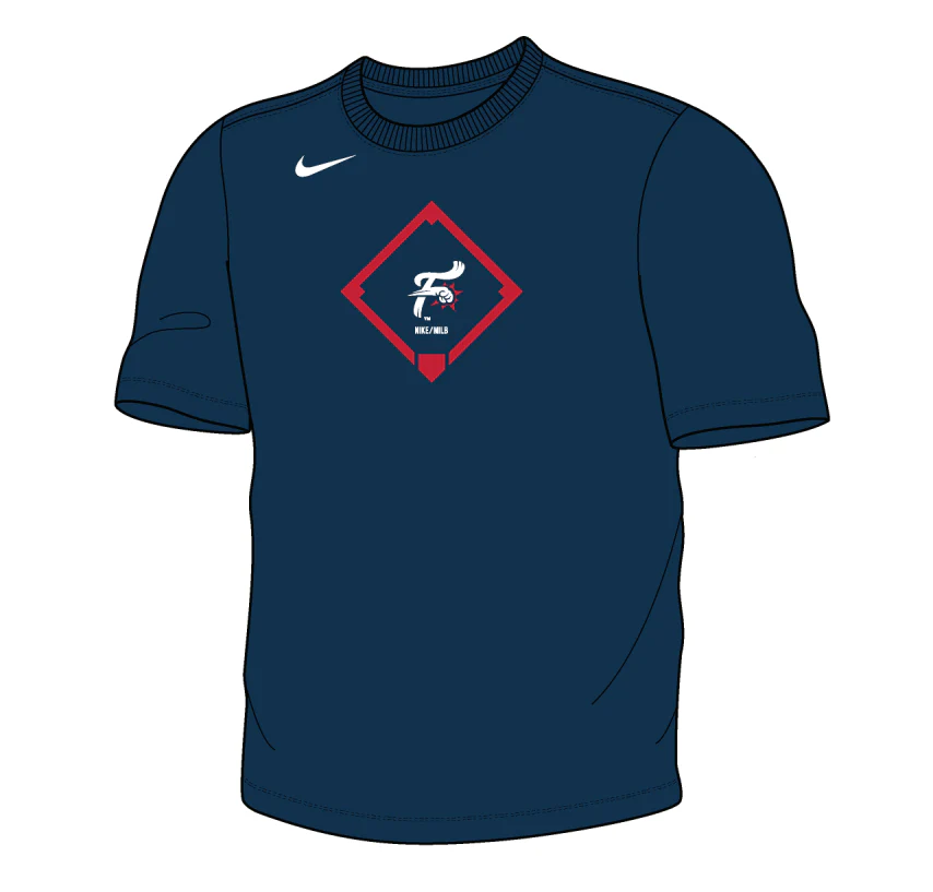 Nike Youth Navy Baseball Diamond Legend Tee