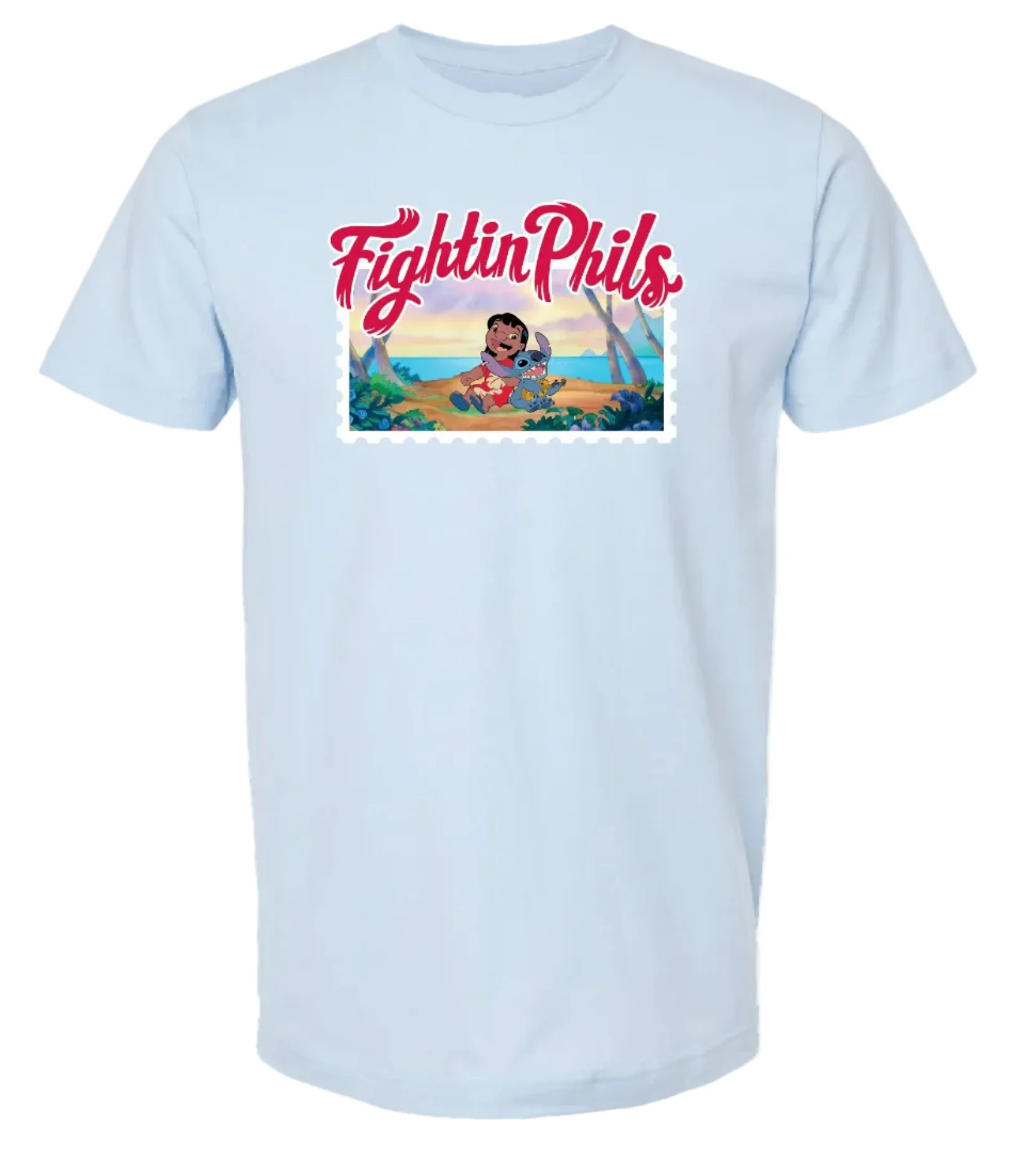 OT Sports Reading Fightin Phils Lilo & Stitch Tee