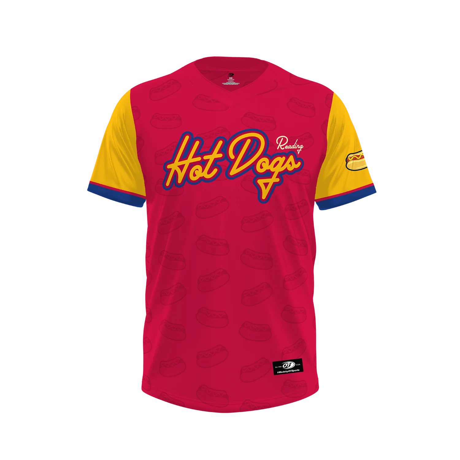 OT Sports Toddler Reading Hot Dogs Replica Jersey