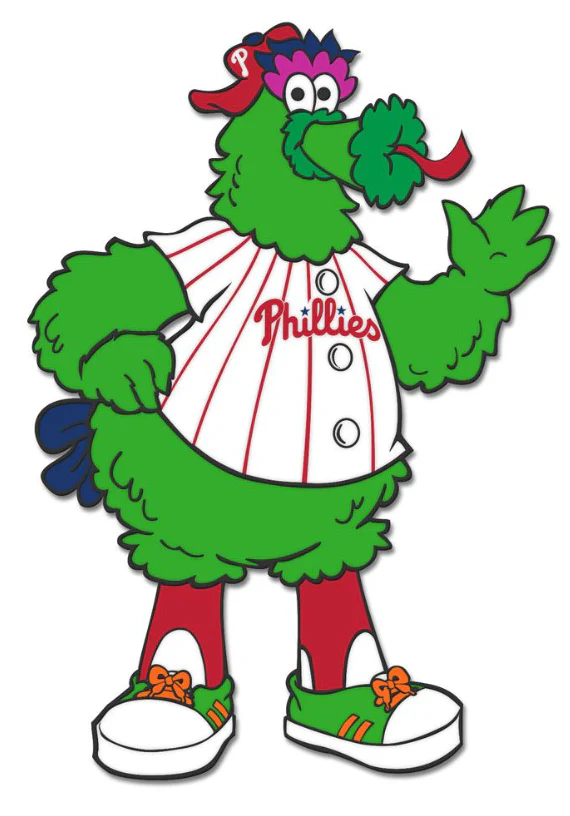 Phillie Phanatic Logo Pin