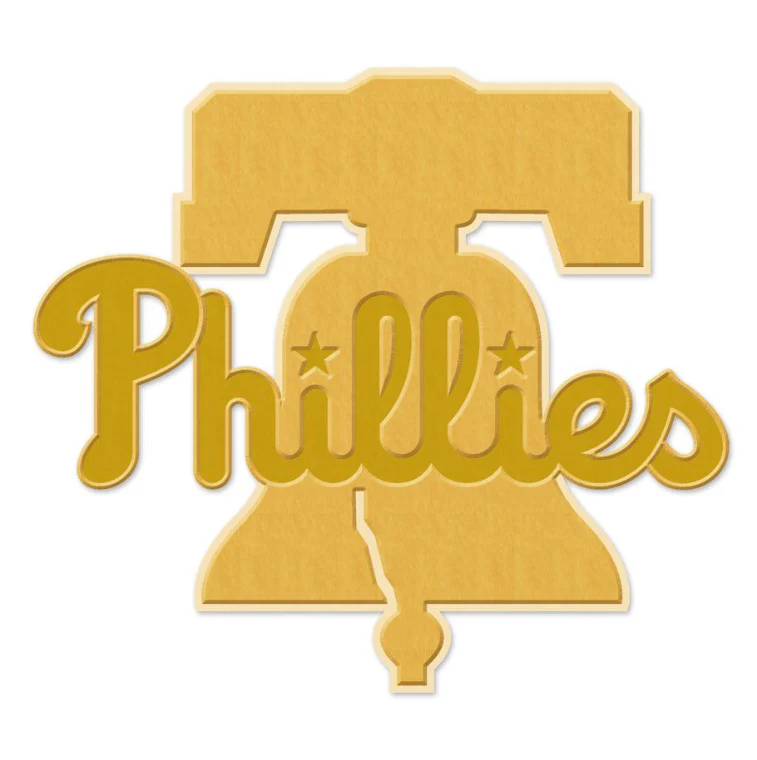 Philadelphia Phillies Gold Bell Pin