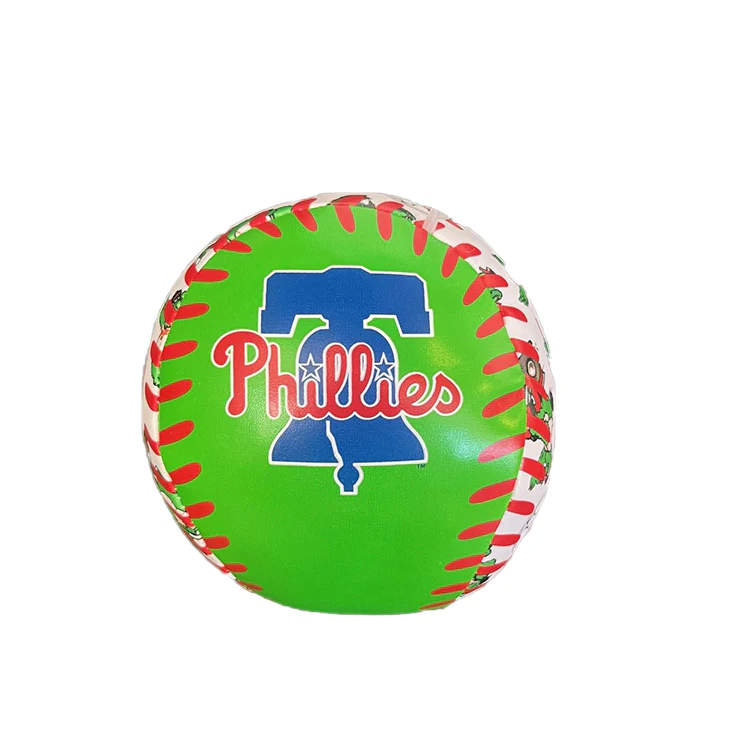 Phillie Phanatic Phillies 4" Squishy Baseball - Image 3