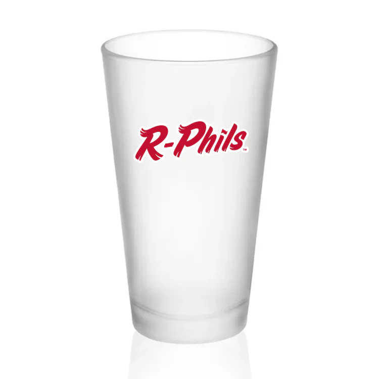 R-Phils Frosted Pint Glass