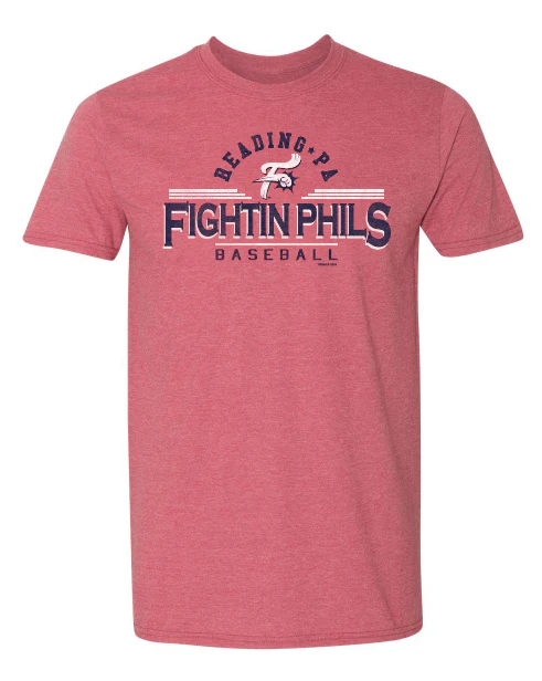 108 Stitches Reading Fightin Phils Economy Label Tee