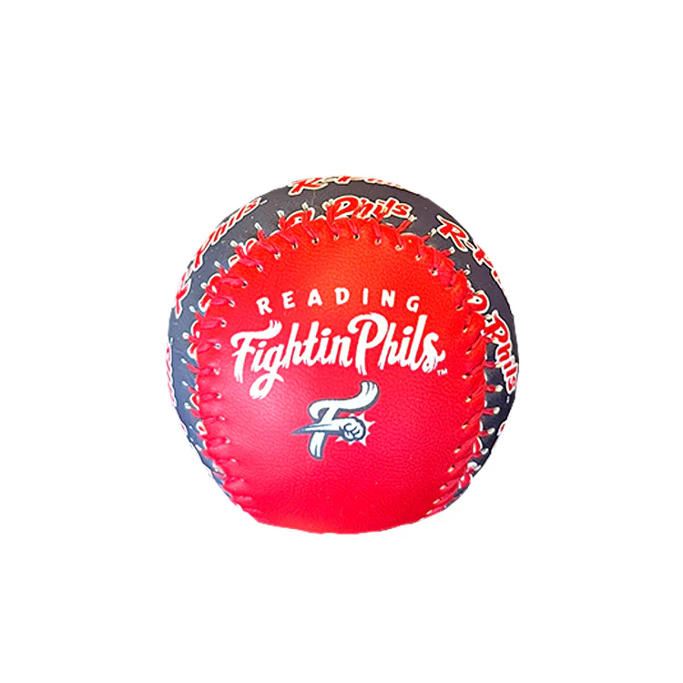 Reading Fightin Phils Logo Baseball Red and Navy