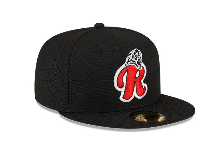 New Era 59Fifty Alt. 2 Black and Red Train Retro Hat - Image 3