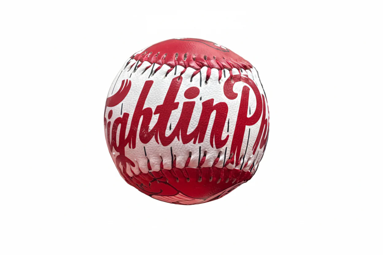 Reading Fightin Phils Pinstripe Screwball Baseball