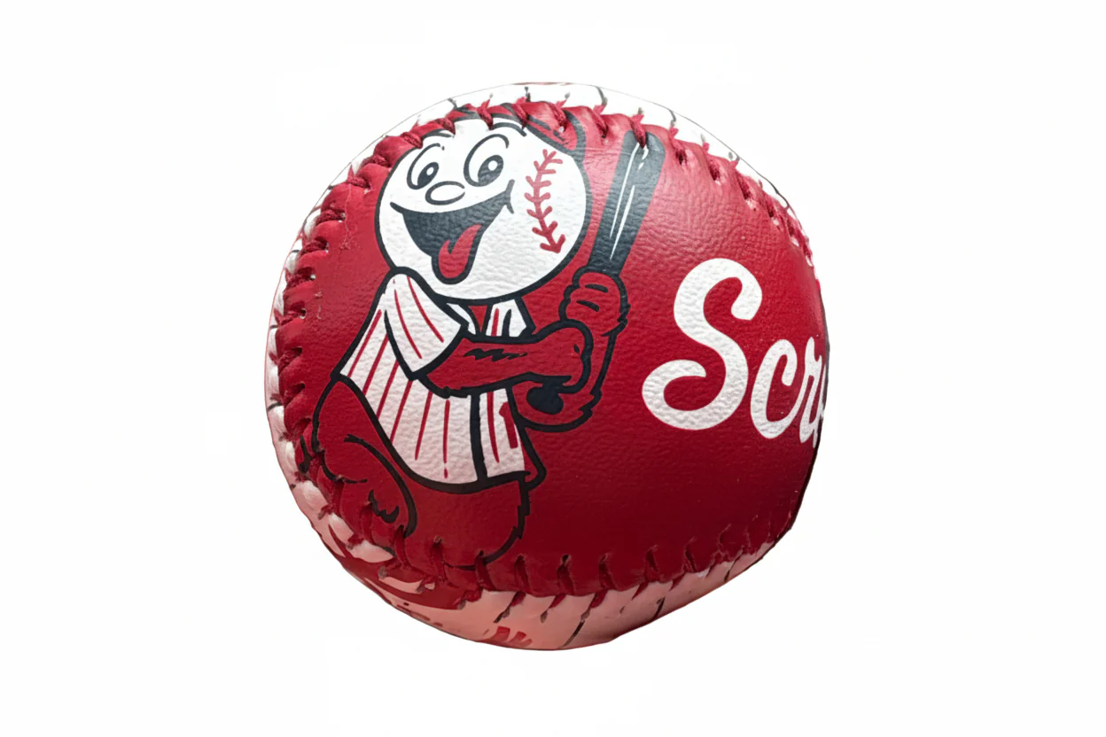 Reading Fightin Phils Pinstripe Screwball Baseball - Image 3