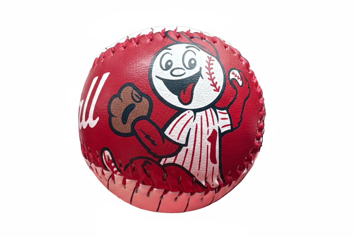 Reading Fightin Phils Pinstripe Screwball Baseball - Image 4