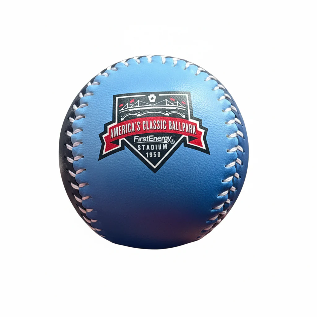 Reading Fightin Phils Powder Blue Baseballtown Baseball - Image 3