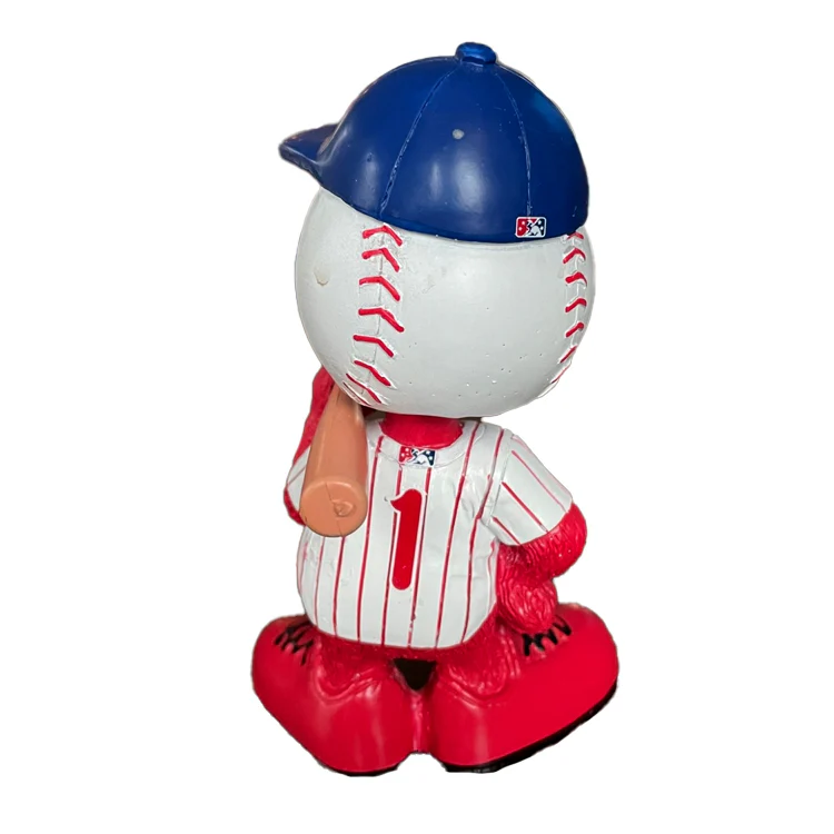 Reading Fightin Phils Screwball Mascot 4" SHOWSTOMPER FOCO Bobble Head - Image 2