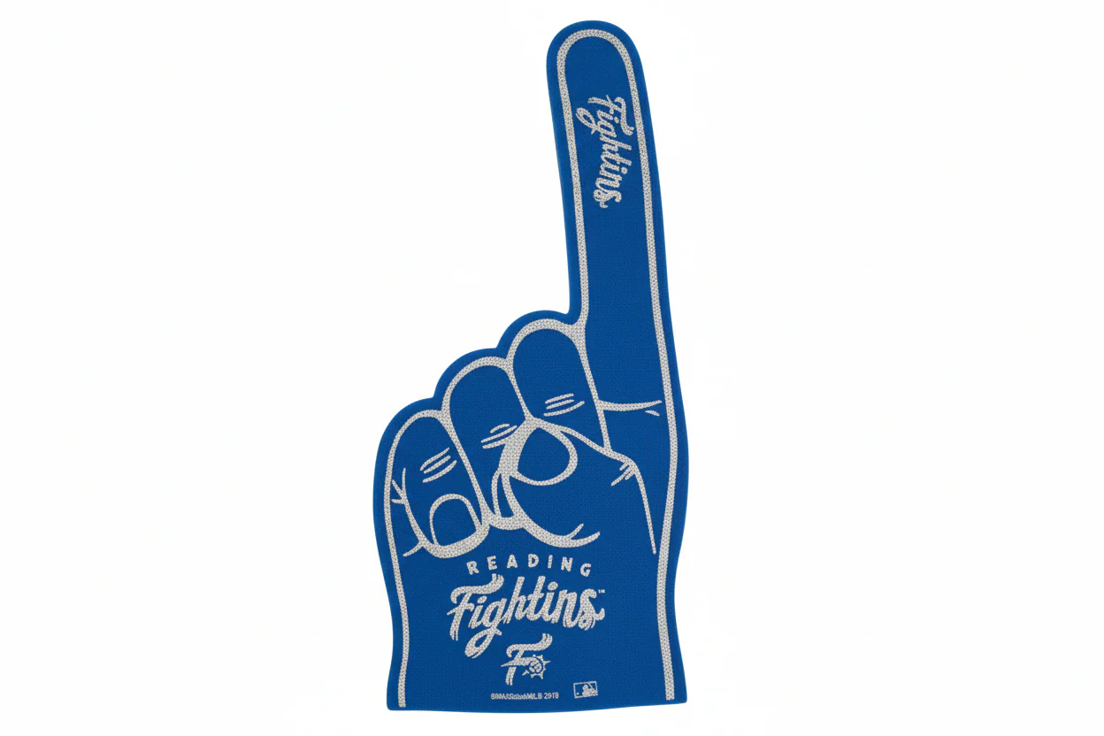 Navy Foam Finger